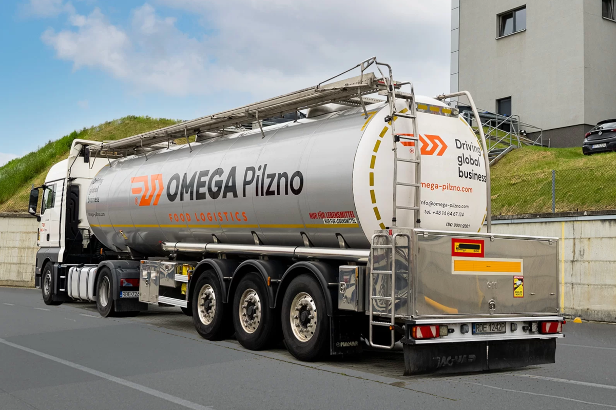 Cechy transportu płynnych produktów spożywczych