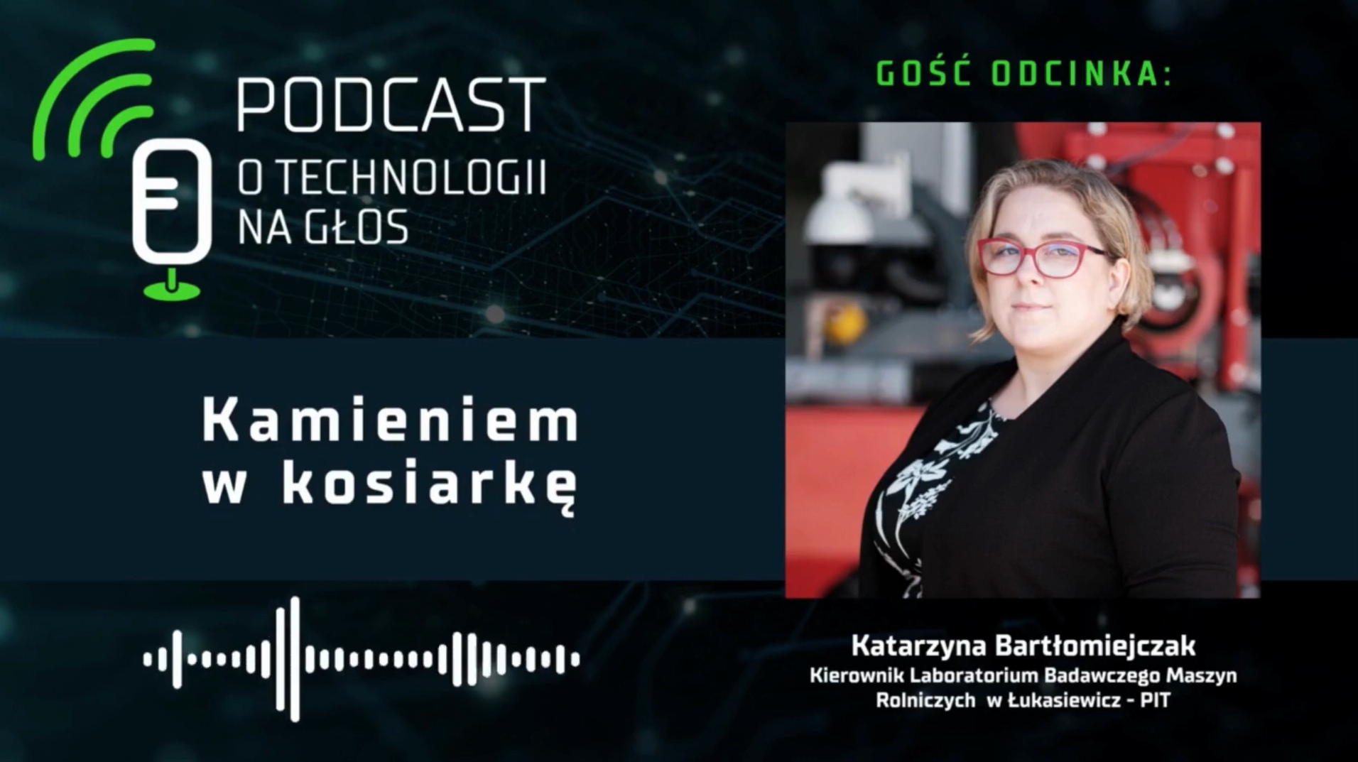 Podcast „O technologii na głos” – Kamieniem w kosiarkę