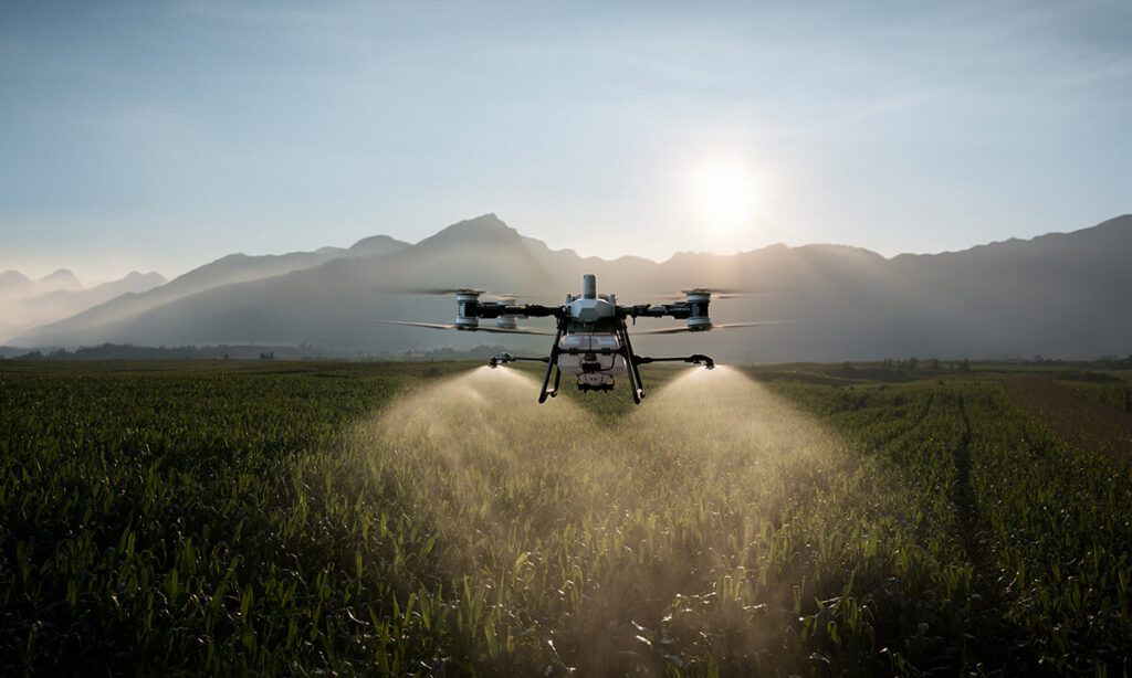 DJI Agriculture rozwija drony dla rolnictwa precyzyjnego
