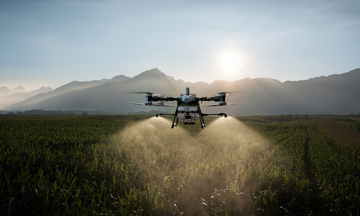 DJI Agriculture rozwija drony dla rolnictwa precyzyjnego